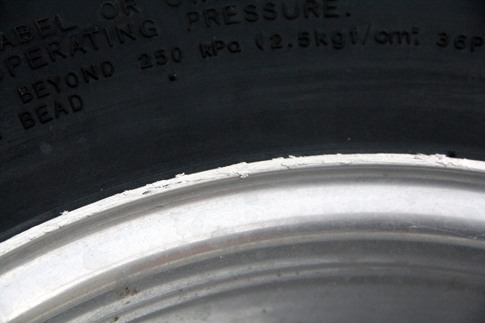 Scat Trak Smooth Buff Front Tires & Douglas Rims For Sale Redline UTV